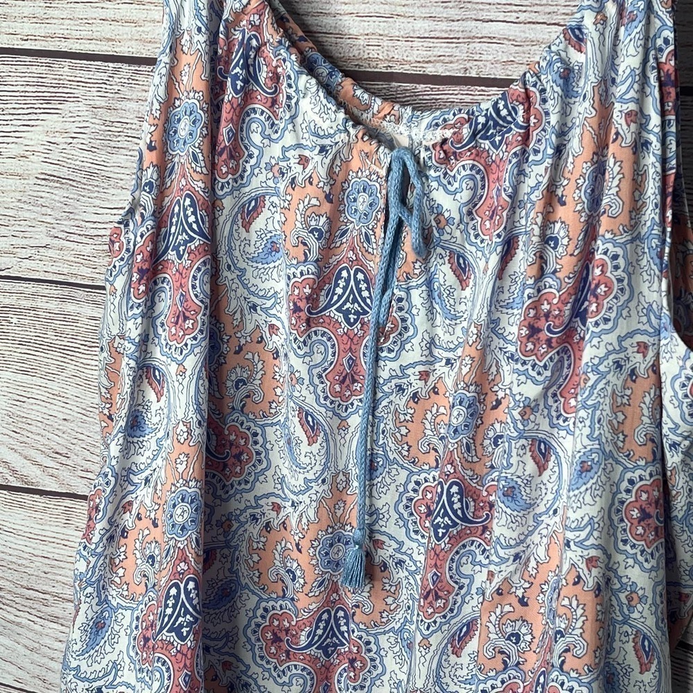 Victoria's Secret Paisley Boho Lounge Pajama Cami Camisole Top Large New - Picture 11 of 11